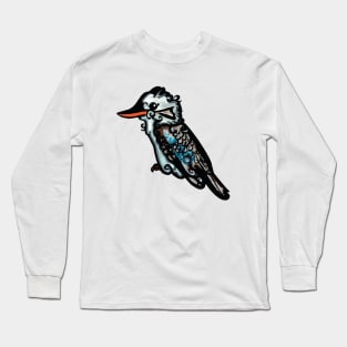 Australian Native Bird - Kookaburra Long Sleeve T-Shirt